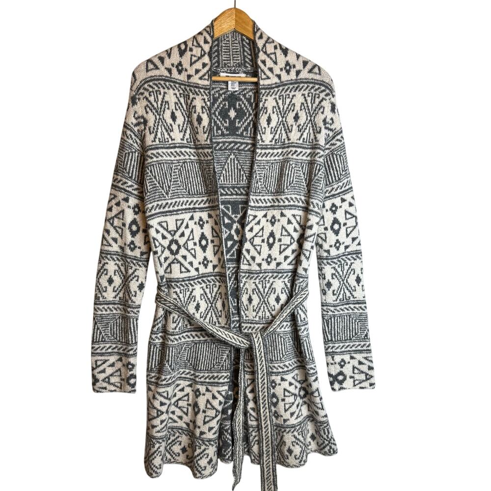 William Rast Duster Cardigan Womens Medium Southwest Boho Cozy Stretch Comfy